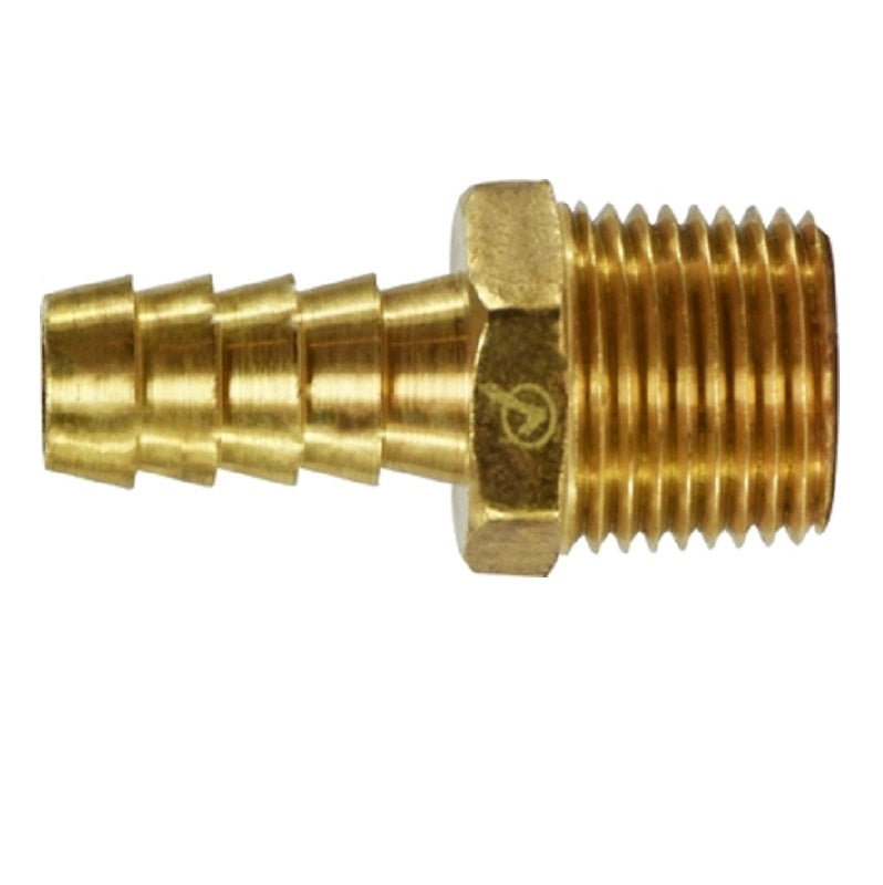Hose Barb 1"X3/4 MPT Brass 1000# Lead Free