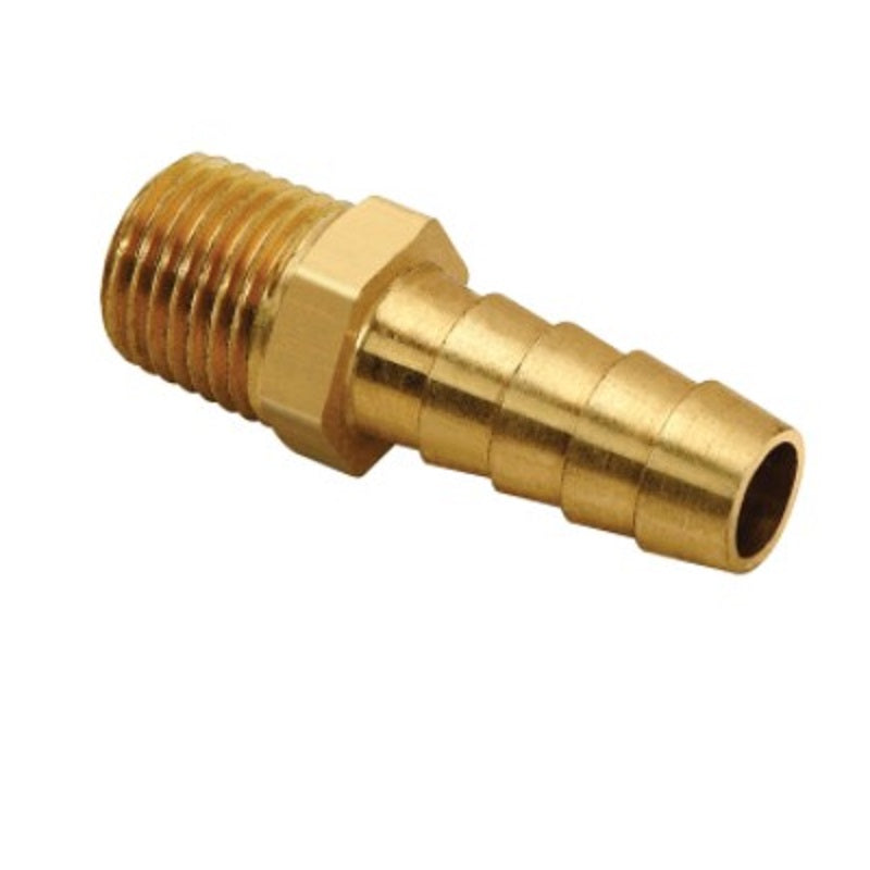 HOSE BARB 3/8X1/2 MPT BRASS 125-6-8
