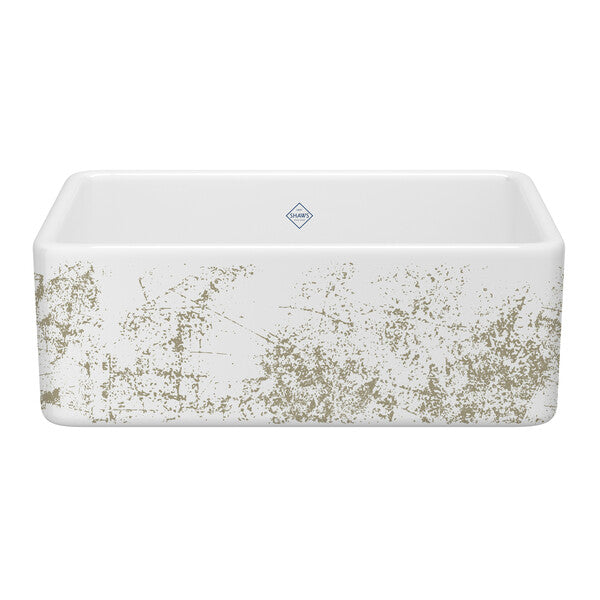 Shaws Classic 30x18x11-3/16" Kitchen Sink in Gold Metallic