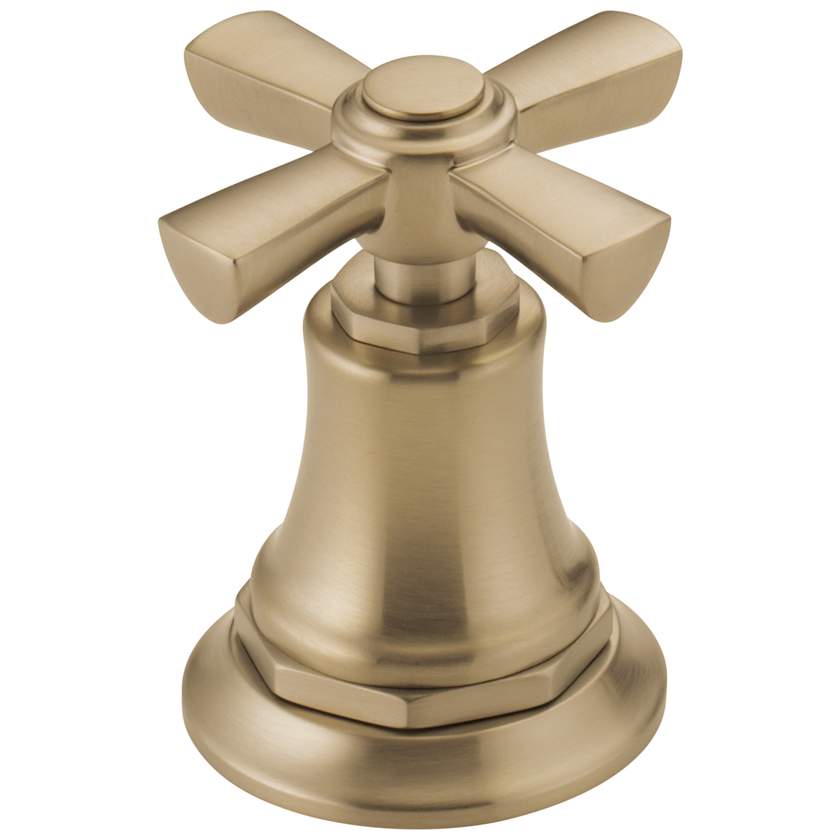 Rook Widespread Faucet & Bidet Cross Handle Kit in Gold Luxe