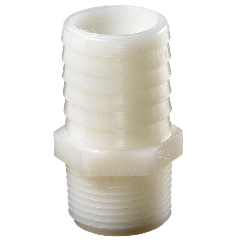 ADAPTER 1/4X3/8 NYLON BARB TN23