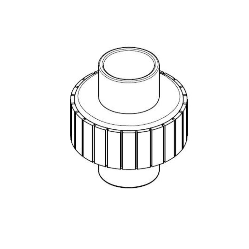 UNION 4 PVC S80 SXS 897-040 236006 W/ EPDM O-RING SEAL