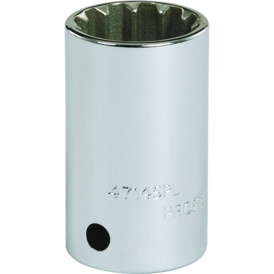 SOCKET 7/16 STD 3/8DR-SPLN J5214SPL