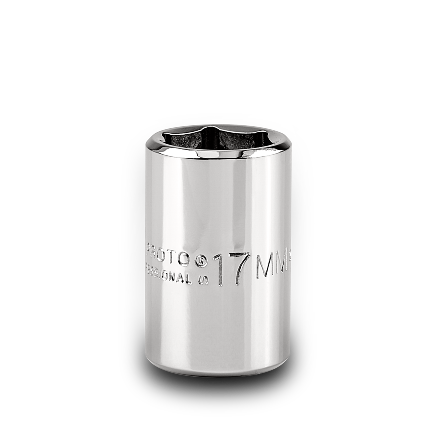 SOCKET 17MM STD 1/2DR 6PT J5417MH