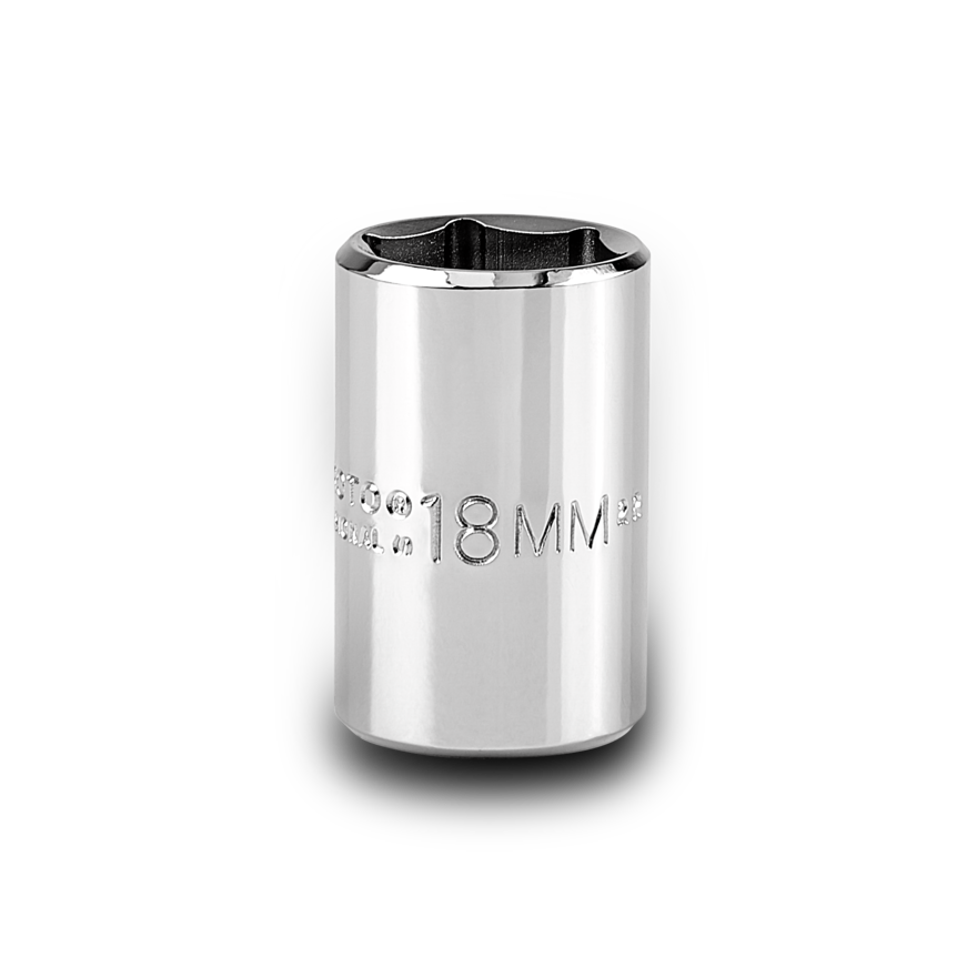 SOCKET 18MM STD 1/2DR 6PT J5418MH