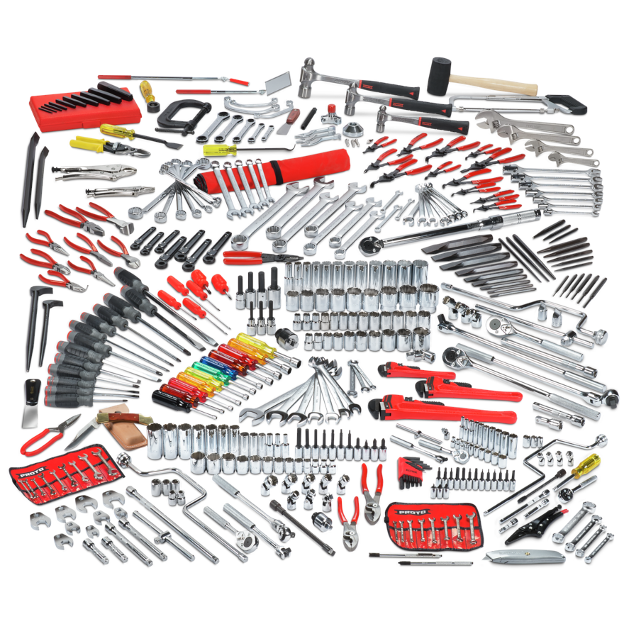 MAINTENANCE SET 411PC J99831 W/RLLR CABINET AND TOP CHEST
