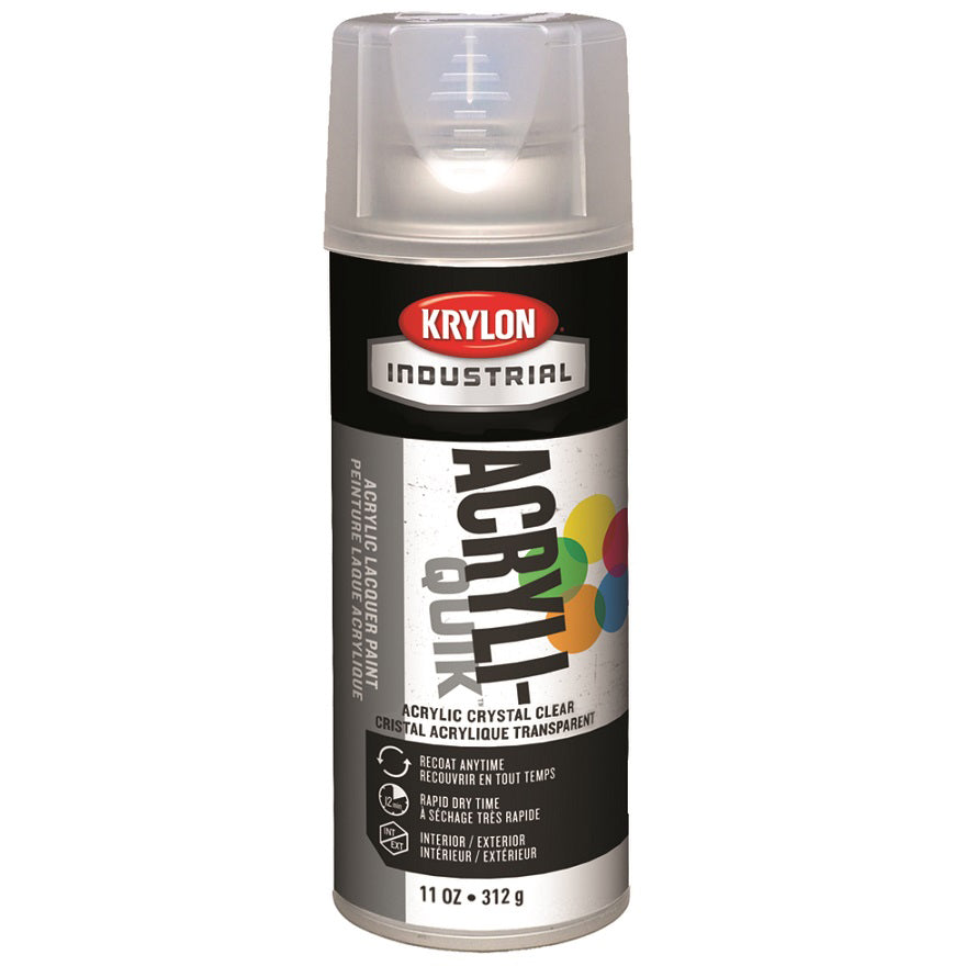 PAINT 16OZ CRYSTAL CLEAR K01301 ACRYLIC COATING, 11OZ