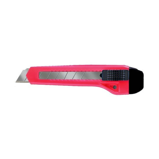 Knife 18mm Snap-Off Blade Utility 7 Points with 1 Blade Orange