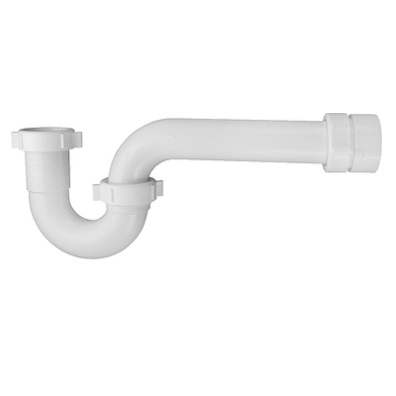 P TRAP 1-1/2 PVC W/COM ADPT P9704BG BULK PACK