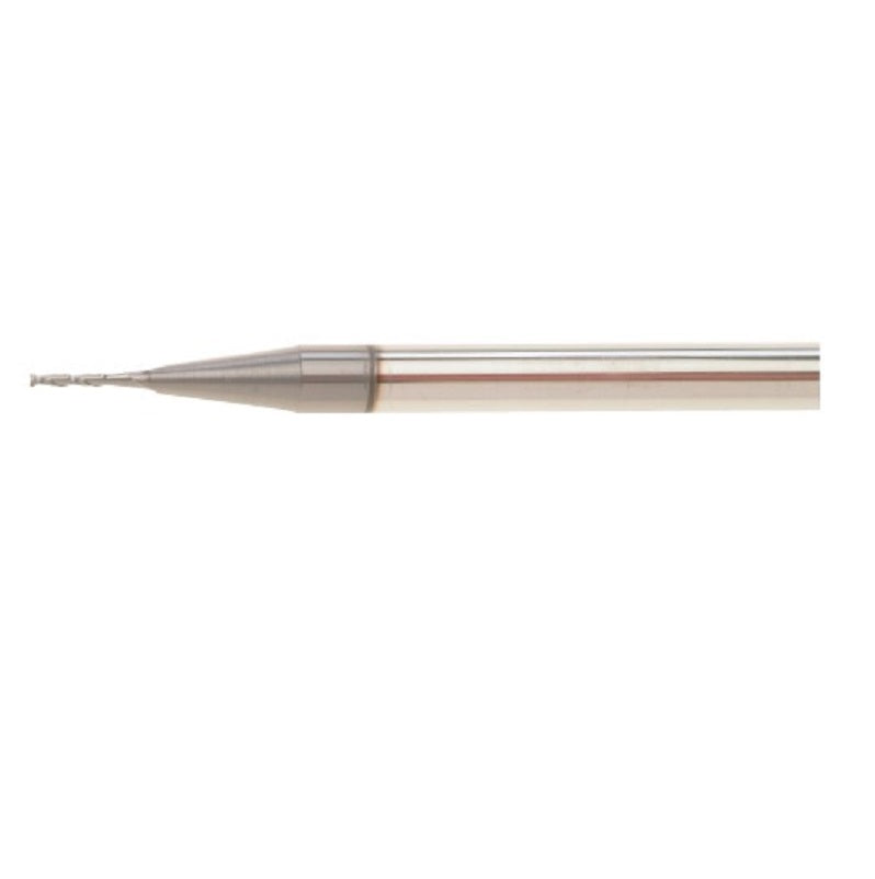 End Mill .020" 2-Flute Single End Flat End Solid Carbide - AD-98 Coating