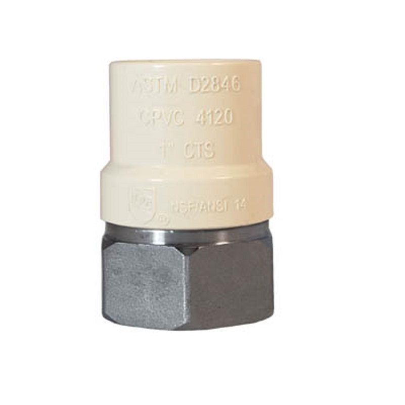 Adapter 1-1/4" CPVC CTS SXFIPT SS Transition Fitting