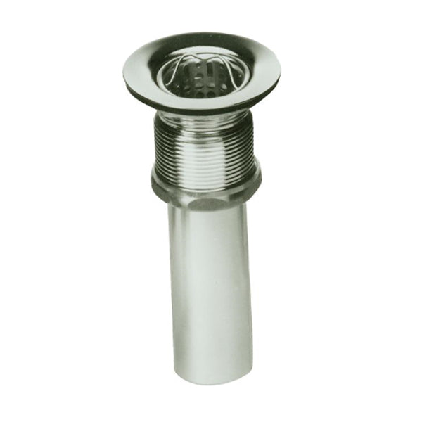Drain 2" Fitting Brass Body & Removable Deep Basket Insert Polished