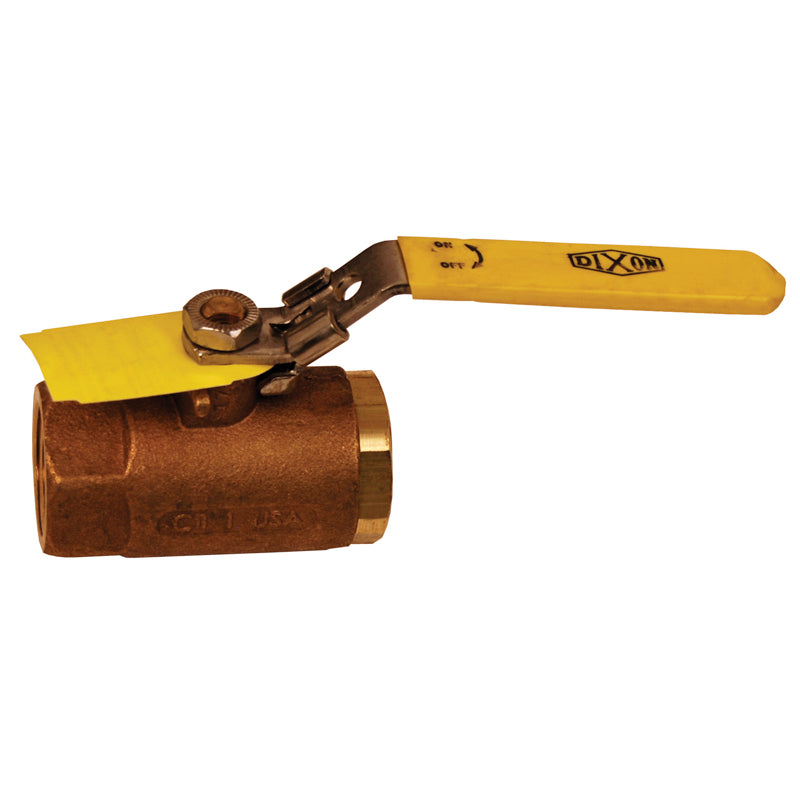 BALL VALVE 2 FNPTXFNPT BRS BBLV200- LOCK HNDL- STAND PORT