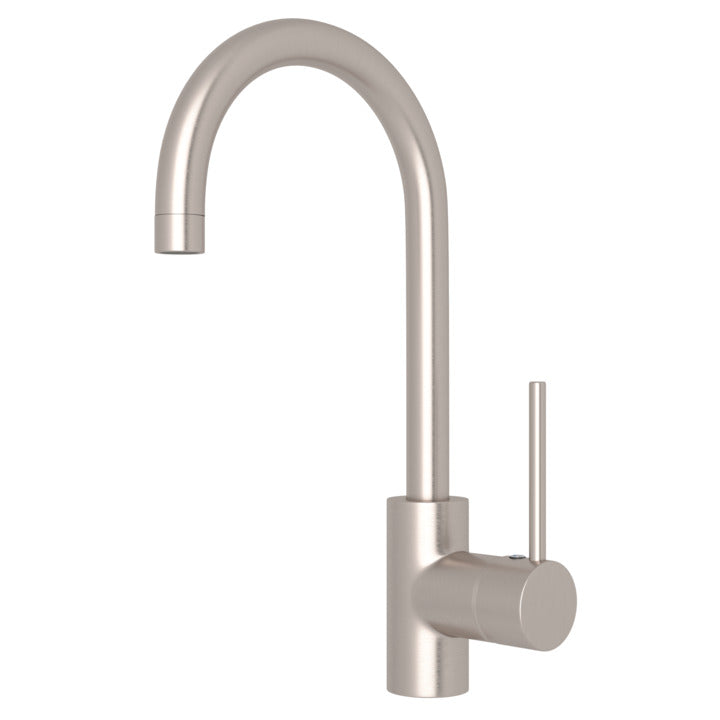 Pirellone Side Lever Bar/Food Prep Faucet in Satin Nickel
