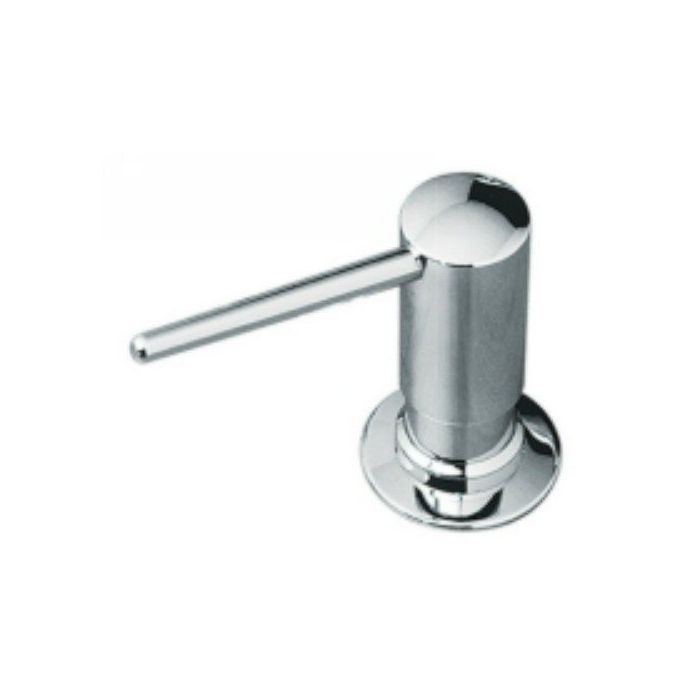 De'Lux Soap Pump Head & Pump in Polished Chrome