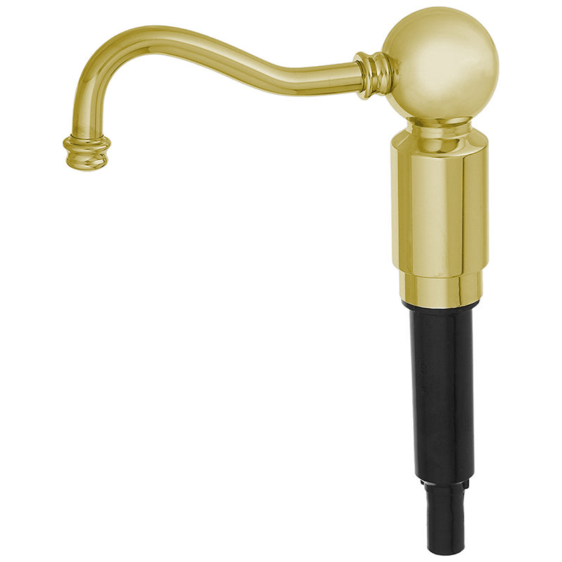 Perrin & Rowe Pump Head in Inca Brass