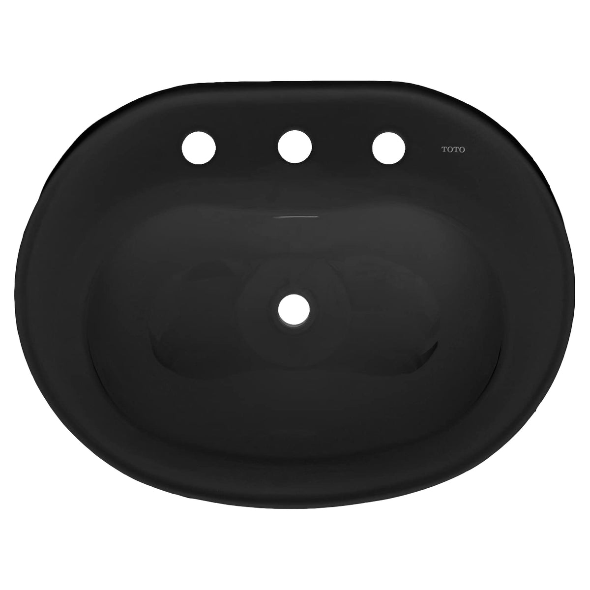 Mercer 25x19" Drop In Lav Sink w/4" Fct Holes in Ebony