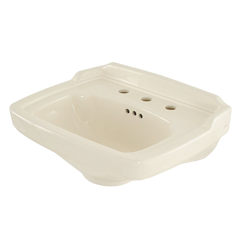 Carrolltown Pedestal Lav Sink w/1 Fct Hole in Sedona Bige