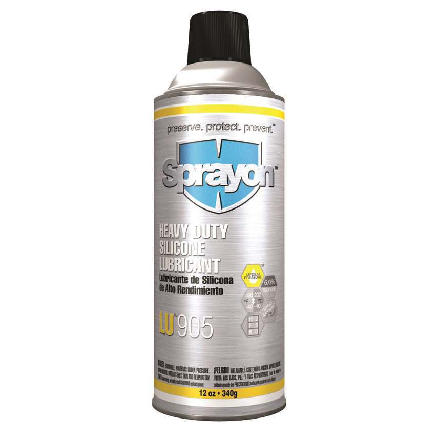Heavy Duty 12 oz Silicone Lubricant Aerosol Can