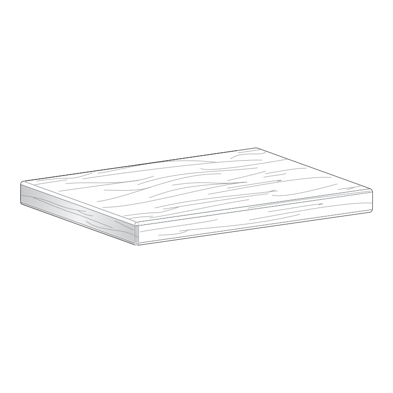 PLATFORM BLOCK WAL16.5-1 MAPLE