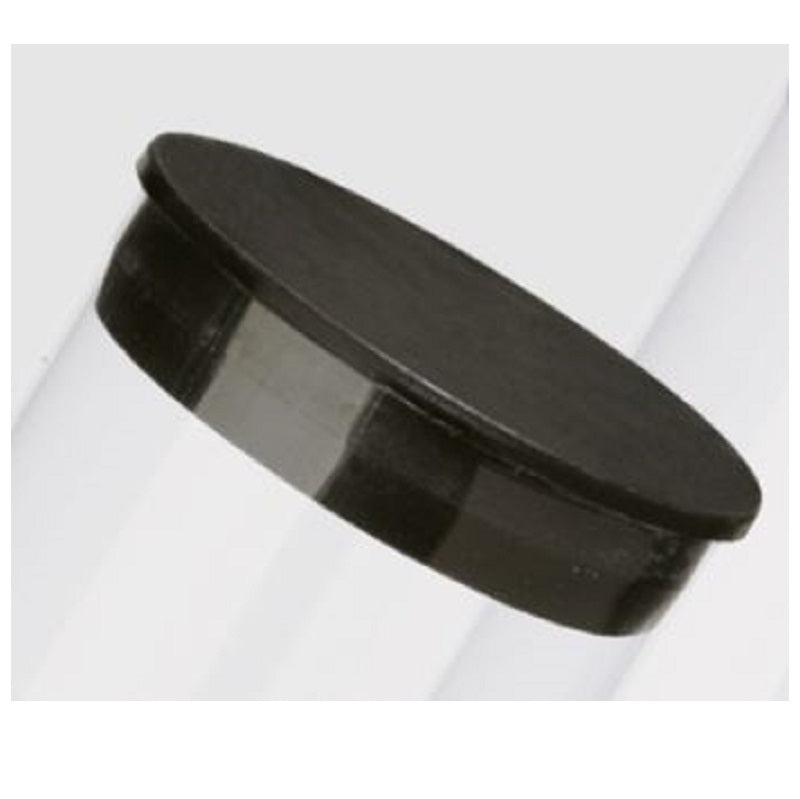 Round Plug 2" Polypropylene Black