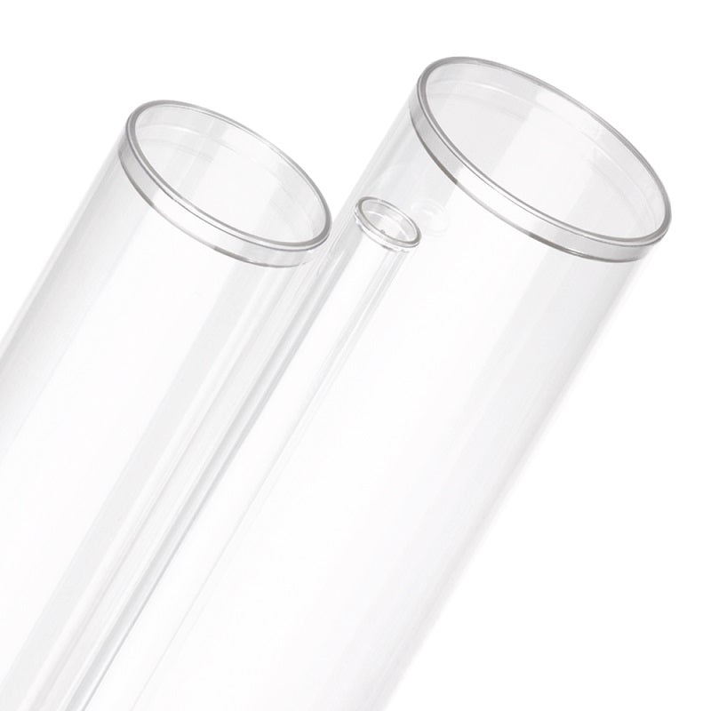 Round Tube 2"x97" Thin Wall Sealed Bottom Clear