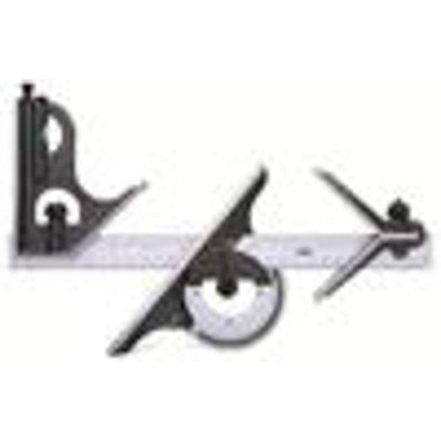 Combination Square Graduations:  8ths, 16ths, 32nds, 64ths