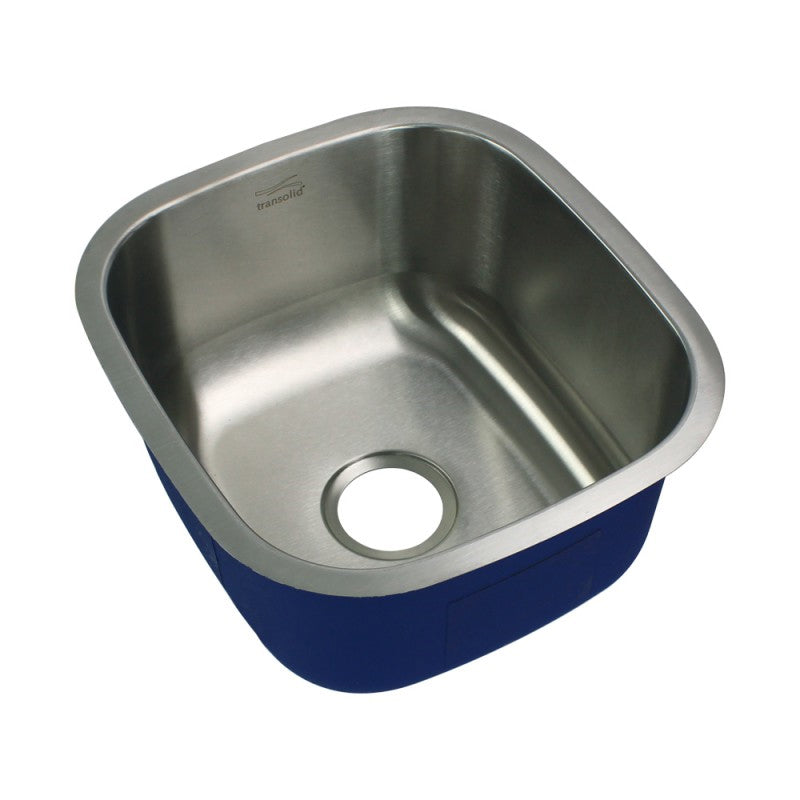 Meridian 16-1/2x18x9" Stainless Steel Kitchen Sink