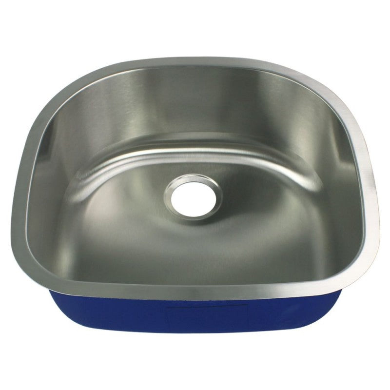 Meridian 23-5/8x21x9" Stainless Steel Kitchen Sink