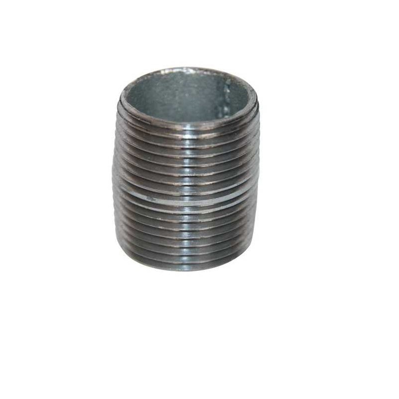 NIPPLE 1/2XCLOSE GALVANIZED STEEL STANDARD 11400 - A53 NON-DOMESTIC