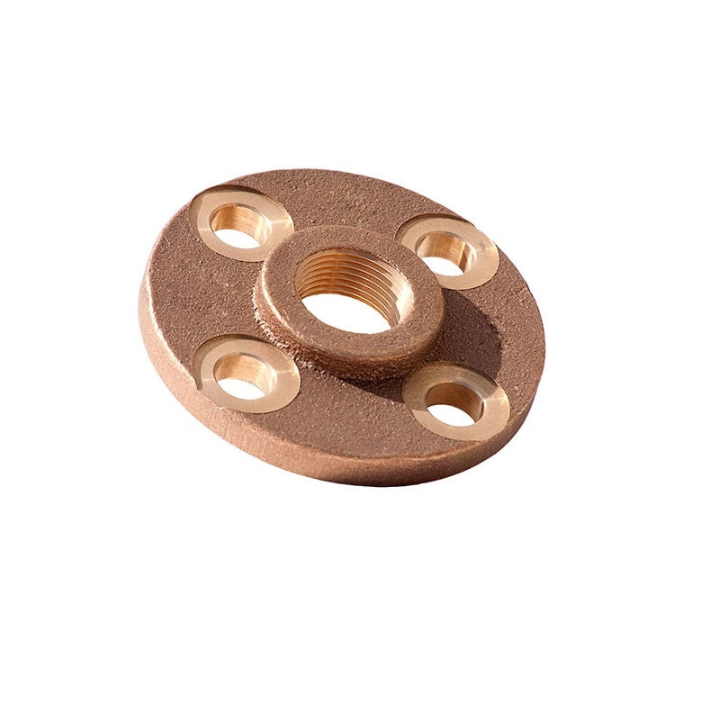 FLANGE 2 BRASS FLAT FACE 150# THREAD NL235-32 LEAD FREE