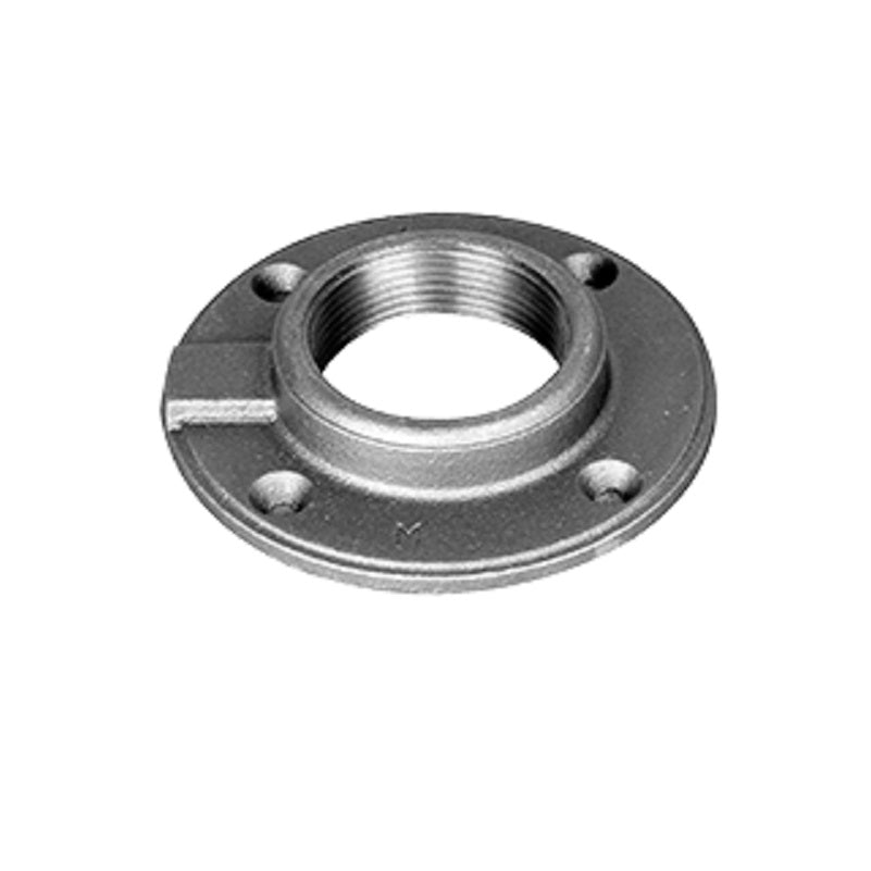 FLANGE 2X5-1/2 GALVANIZED MALLEABLE IRON 150# THREADED FLOOR FIGURE 1502