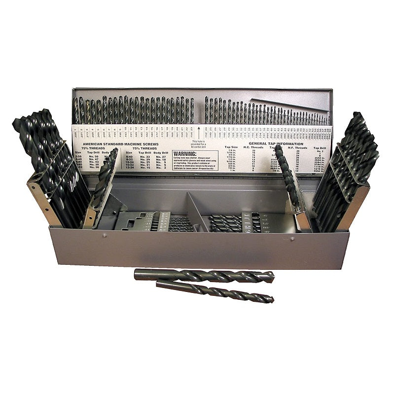 DRILL SET 1/16-1/2,1-60,A-Z 43440 TYPE-115