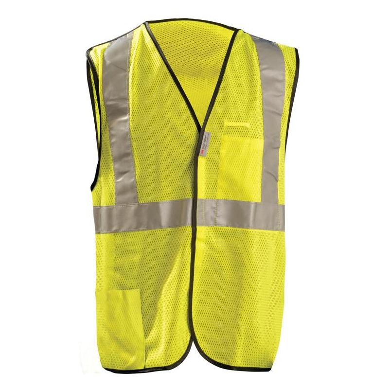 VEST LUX-SSBRPC-YXL YLLW PREMIUM 5PT MESH BREAK AWAY