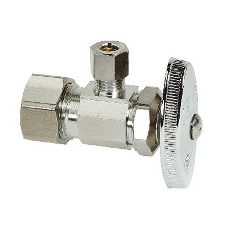 STOP ANGLE 1/2X3/8 SATIN NICKEL CMPXCMP OCR19XNS - MULTI-TURN Maximum Pressure 125 PSI