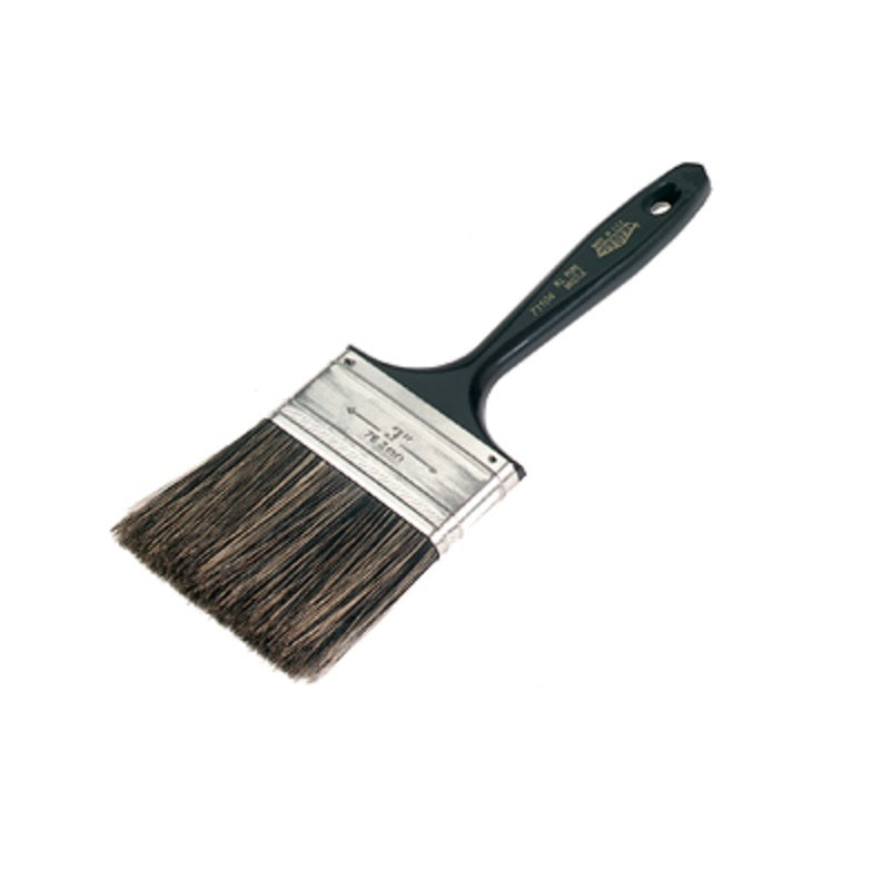 Varnish Brush 4" Mixed Polyester Bristle