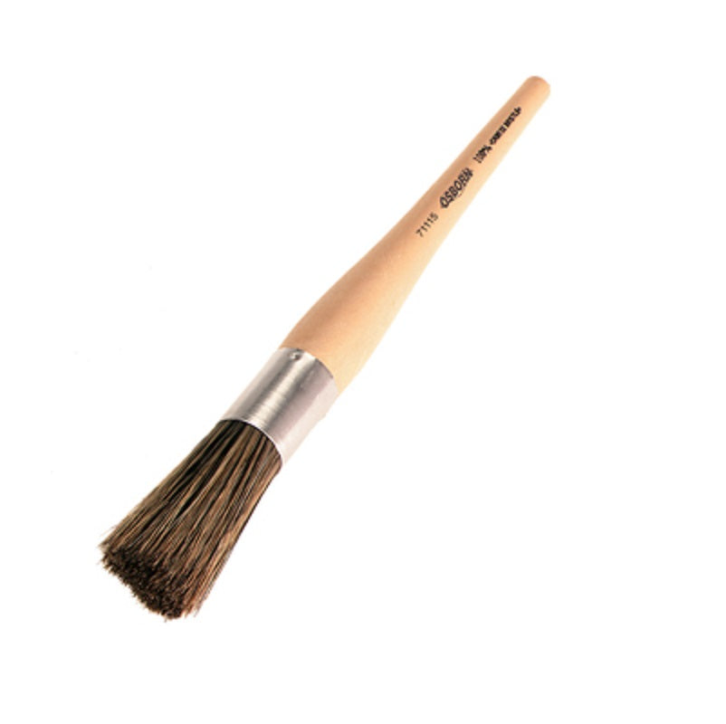 Sash Brush Size 8 Round Grey China Bristle Plastic Handle