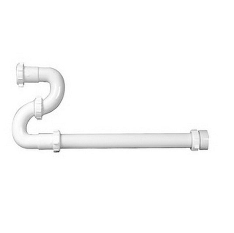 S TRAP 1-1/2 PVC - P9720 W/PVC SOLVENT WELD ADAPTER