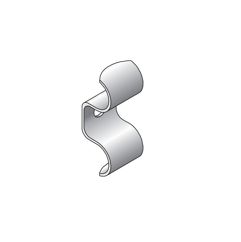TUBE CLIP F/1/4" OD TUBING # 3121-4-4 W/1 MOUNTING HOLE