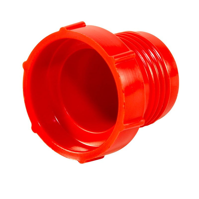 PLUG F/1/2" TUBE 37 DEG JIC FLR THRD RED PD-80 LDPE