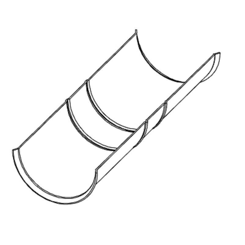 INSULATION SHIELD SIZE 3 GALVANIZED-160 160 0300EG - SELF CENTERING