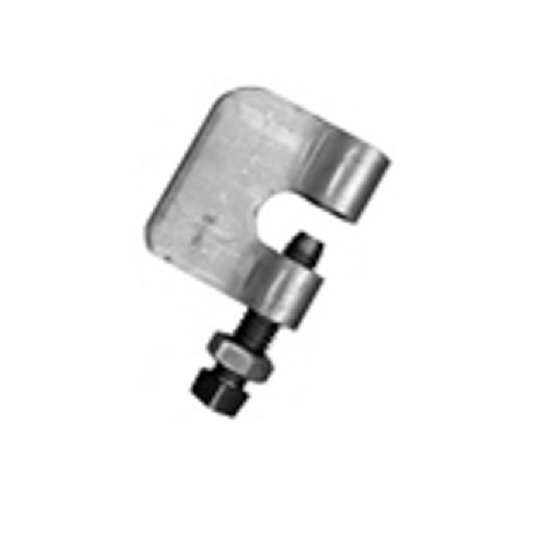 C CLAMP 3/8 BLACK STEEL 250 0037PL W/LOCKNUT MAXIMUM LOAD 400LB