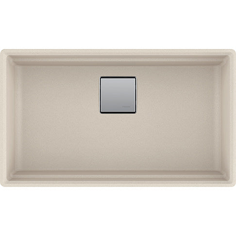 Peak 32x18-3/4x9-1/2" Granite Single Bowl Sink in Champagne