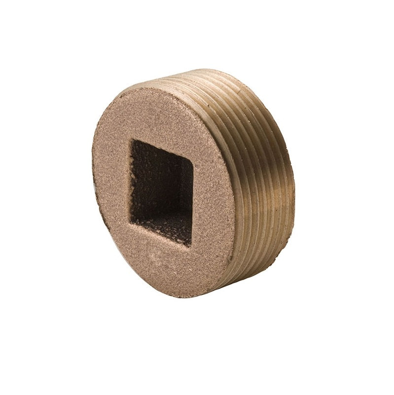 PLUG 1 BRS SQ COUNTERSUNK X118-16
