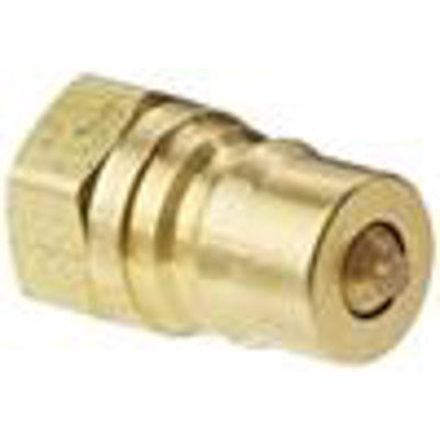 PLUG 1/2" BRASS PLUG X FPT F-H4F4-B W/VITRON SEAL