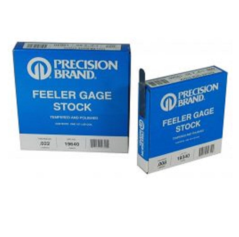 Feeler Gage Coil .003" 1/2"X25' Steel