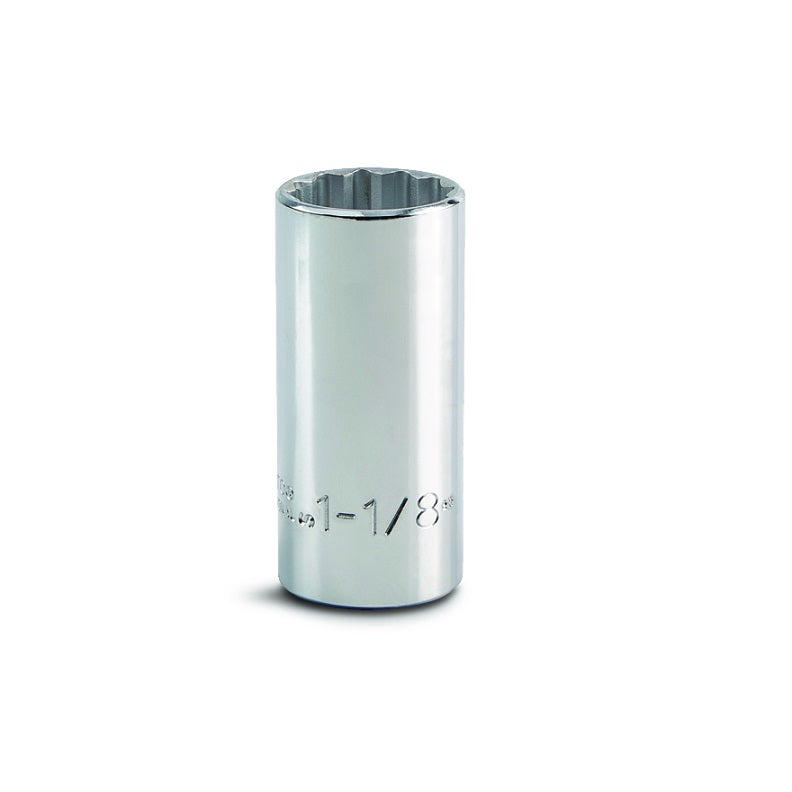 SOCKET 1-1/8 DP 1/2 DR 12PT J5336