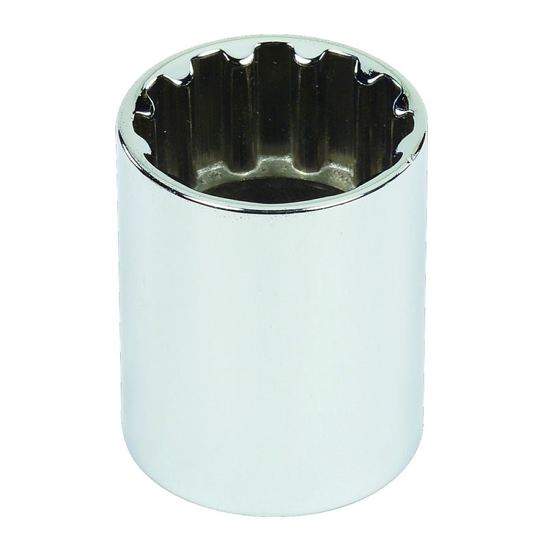 Socket 17/32" 1/2" Drive 12 Point Full Polish