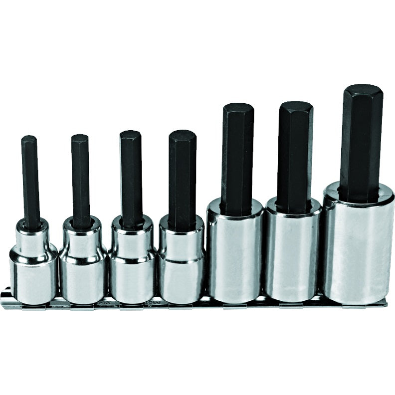 HEX BIT SET 1/2 DR 7PC J5441-7