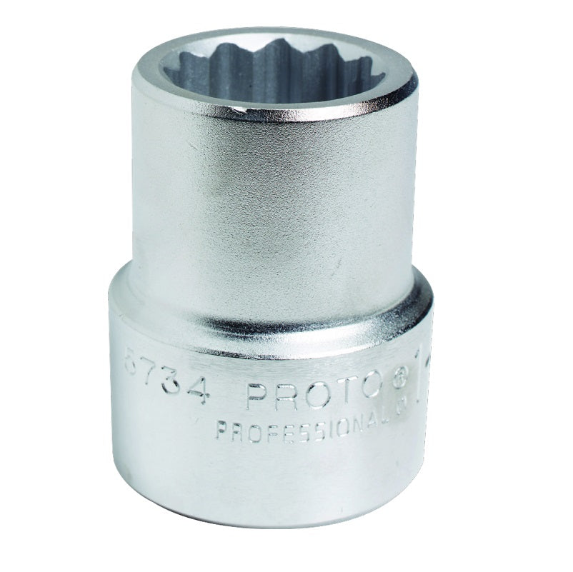Socket 3-1/2" 1" Drive 12 Point Satin